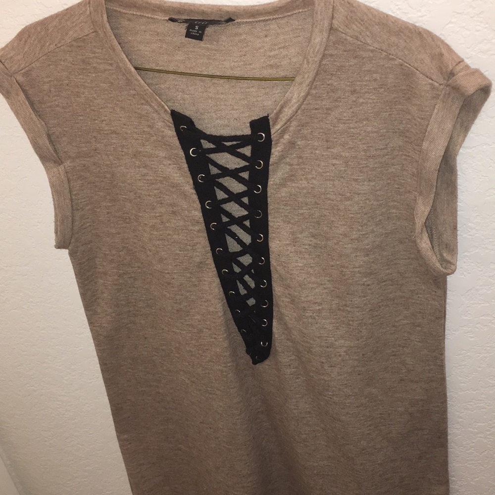 Nude/Cream T-shirt Dress